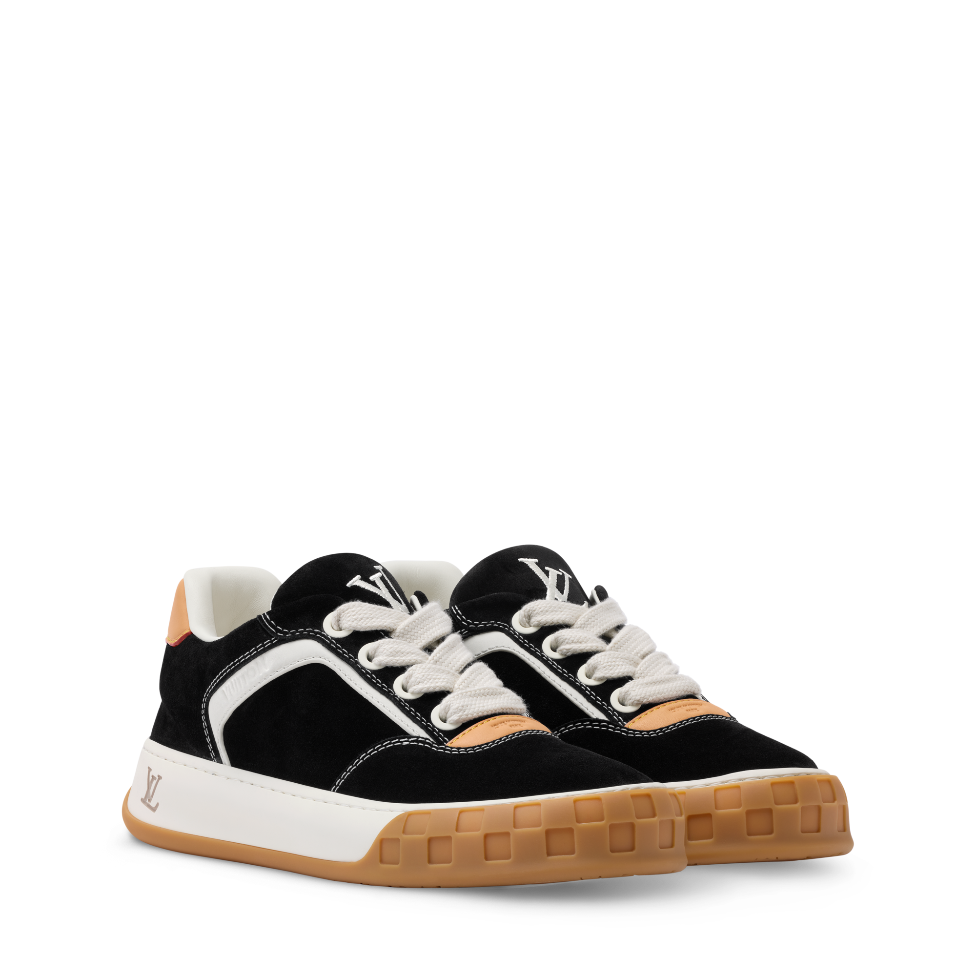 LOUIS VUITTON ヴィトン　ブラックベルベットシューズ LOUIS VUITTON ルイヴィトン モノグラムフラワーステッチ